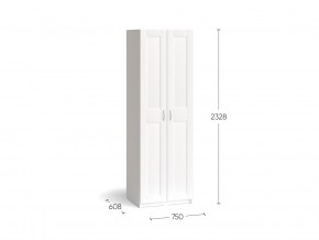 2.06.01.030.4 МАКС шкаф 2 двери 75х61х233 серый RU в Озерске - ozersk.ok-mebel.com | фото 4