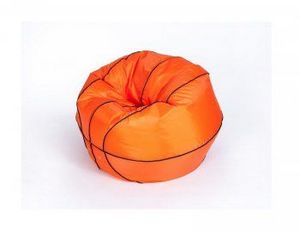 Кресло-мешок Баскетбольный мяч большой оранжево-черное в Озерске - ozersk.ok-mebel.com | фото 3