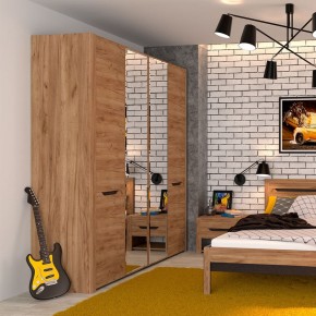 АФИНА А11а Шкаф для одежды (крафт) в Озерске - ozersk.ok-mebel.com | фото 2