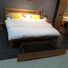 АФИНА А3 Кровать 1600 (крафт) в Озерске - ozersk.ok-mebel.com | фото 5