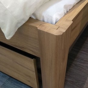 АФИНА А3 Кровать 1600 (крафт) в Озерске - ozersk.ok-mebel.com | фото 7