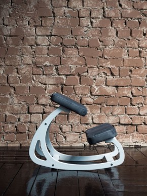 Балансирующий коленный стул Конёк Горбунёк (Белый) в Озерске - ozersk.ok-mebel.com | фото 10