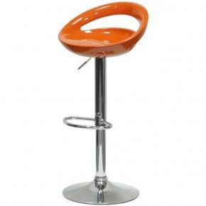 Барный стул Barneo N-6 Disco оранжевый глянец в Озерске - ozersk.ok-mebel.com | фото