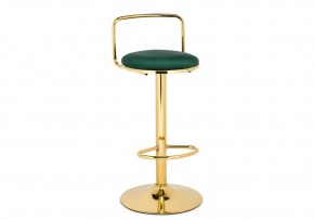 Барный стул Lusia green / gold в Озерске - ozersk.ok-mebel.com | фото 1