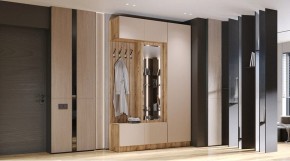 БАВАРИЯ Прихожая (дуб вотан/кашемир) в Озерске - ozersk.ok-mebel.com | фото