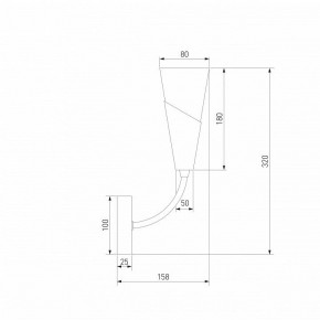 Бра Eurosvet Rhyton 60167/1 никель в Озерске - ozersk.ok-mebel.com | фото 6