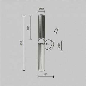 Бра Maytoni Antic MOD302WL-02GR1 в Озерске - ozersk.ok-mebel.com | фото 4