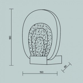 Бра Maytoni Biology MOD367WL-L3BSK в Озерске - ozersk.ok-mebel.com | фото 4