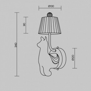 Бра Maytoni Senor Alpaca MOD377WL-L6W3K в Озерске - ozersk.ok-mebel.com | фото 9