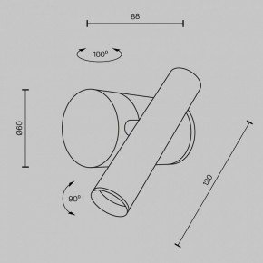 Бра Maytoni Utility MOD433WL-L3B3K1 в Озерске - ozersk.ok-mebel.com | фото 5