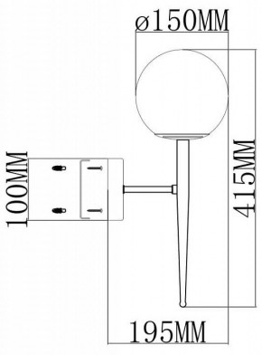 Бра Moderli Scrumbel V11562-1W в Озерске - ozersk.ok-mebel.com | фото 6