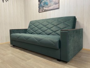 Диван Престиж-15 (НПБ+МДФ) велюр Sensey bottle green в Озерске - ozersk.ok-mebel.com | фото 3