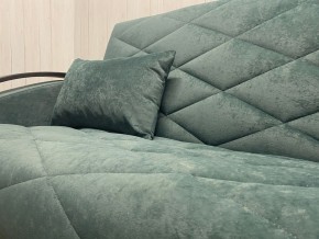 Диван Престиж-16 (НПБ+МДФ) велюр Sensey bottle green в Озерске - ozersk.ok-mebel.com | фото 6