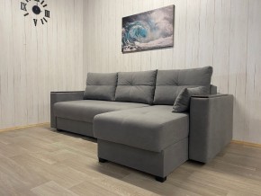 Диван угловой Комфорт-3 (НПБ+МДФ) велюр Galaxy Lite 26 в Озерске - ozersk.ok-mebel.com | фото 2