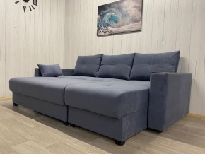Диван угловой Комфорт-3 (НПБ+МДФ) велюр Monaco 13 в Озерске - ozersk.ok-mebel.com | фото 3