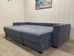 Диван угловой Комфорт-3 (НПБ+МДФ) велюр Monaco 13 в Озерске - ozersk.ok-mebel.com | фото 4