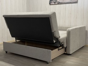 Диван Уют Аккордеон БД 1400 с подлокотниками (НПБ) велюр Comfort 8 в Озерске - ozersk.ok-mebel.com | фото 4