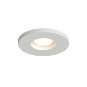 DK2036-WH Встраиваемый светильник влагозащ., IP 44, до 15 Вт, GU10, LED, белый, алюминий в Озерске - ozersk.ok-mebel.com | фото 3