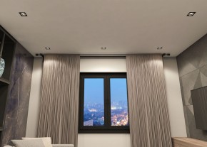 DK2061-BK Встраиваемый светильник IP 20, до 15 Вт, GU10, LED, черный, алюминий в Озерске - ozersk.ok-mebel.com | фото 3