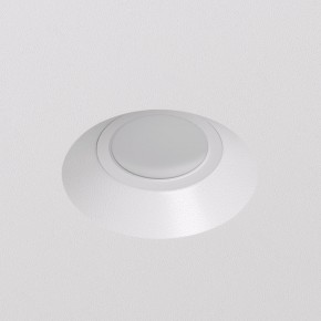 DK2081-WH Встраиваемый точечный светильник для натяжных ПВХ потолков INVIZ, IP 20, до 9 Вт, GU10, LED, белый, ABS-пластик в Озерске - ozersk.ok-mebel.com | фото 2
