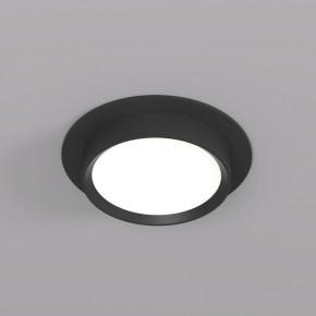 DK2090-BK Встраиваемый светильник FLAT, IP 20, до 15 Вт, GX53, LED, черный, алюминий в Озерске - ozersk.ok-mebel.com | фото