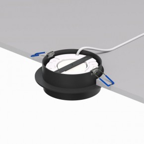 DK2090-BK Встраиваемый светильник FLAT, IP 20, до 15 Вт, GX53, LED, черный, алюминий в Озерске - ozersk.ok-mebel.com | фото 4