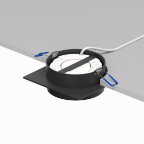 DK2091-BK Встраиваемый светильник FLAT, IP 20, до 15 Вт, GX53, LED, черный, алюминий в Озерске - ozersk.ok-mebel.com | фото 4
