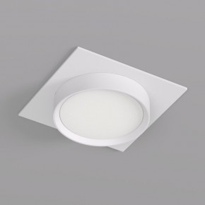 DK2091-WH Встраиваемый светильник FLAT, IP 20, до 15 Вт, GX53, LED, белый, алюминий в Озерске - ozersk.ok-mebel.com | фото 2