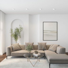 DK2091-WH Встраиваемый светильник FLAT, IP 20, до 15 Вт, GX53, LED, белый, алюминий в Озерске - ozersk.ok-mebel.com | фото 5