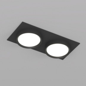 DK2092-BK Встраиваемый светильник FLAT, IP 20, до 15 Вт, GX53, LED, черный, алюминий в Озерске - ozersk.ok-mebel.com | фото 4