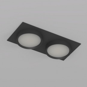 DK2092-BK Встраиваемый светильник FLAT, IP 20, до 15 Вт, GX53, LED, черный, алюминий в Озерске - ozersk.ok-mebel.com | фото 5