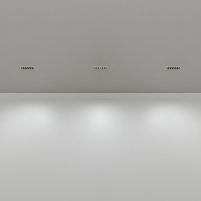 DK2514-WB Встраиваемый светильник SPACE со светодиодом L126mm 220V 10W 38° 4000К IP20 белый/черный алюминий в Озерске - ozersk.ok-mebel.com | фото 4