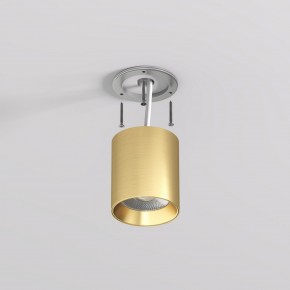 DK2610-SB Накладной светильник SHINE TUBE со светодиодом, D70*H80, IP20, 3000К, 10W, RA?90, сатинированная латунь, алюминий в Озерске - ozersk.ok-mebel.com | фото 3