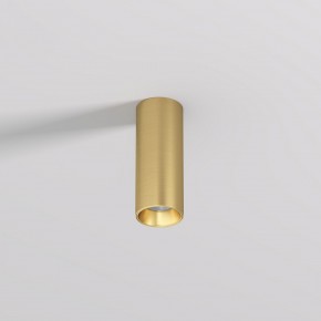 DK2615-SB Накладной светильник SHINE TUBE со светодиодом, D45*H115, IP20, 3000К, 7W, RA?90, сатинированная латунь, алюминий в Озерске - ozersk.ok-mebel.com | фото 2