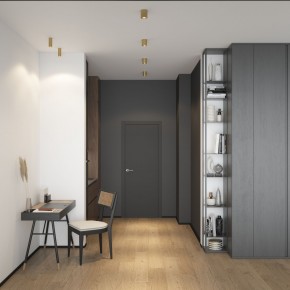 DK2615-SB Накладной светильник SHINE TUBE со светодиодом, D45*H115, IP20, 3000К, 7W, RA?90, сатинированная латунь, алюминий в Озерске - ozersk.ok-mebel.com | фото 4