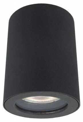DK3007-BK Накладной светильник влагозащ., IP 44, 15 Вт, GU10, черный, алюминий в Озерске - ozersk.ok-mebel.com | фото 2