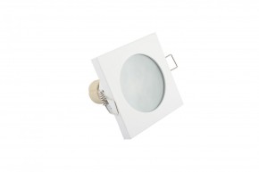 DK3014-WH Встраиваемый светильник влагозащ., IP 44, 50 Вт, GU10, белый, алюминий в Озерске - ozersk.ok-mebel.com | фото 4