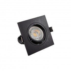 DK3021-BK Встраиваемый светильник, IP 20, 10 Вт, GU5.3, LED, черный, пластик в Озерске - ozersk.ok-mebel.com | фото 2