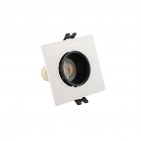 DK3021-WB Встраиваемый светильник, IP 20, 10 Вт, GU5.3, LED, белый/черный, пластик в Озерске - ozersk.ok-mebel.com | фото 2