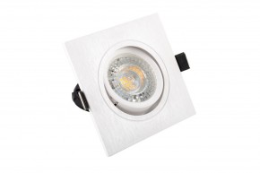 DK3021-WH Встраиваемый светильник, IP 20, 10 Вт, GU5.3, LED, белый, пластик в Озерске - ozersk.ok-mebel.com | фото