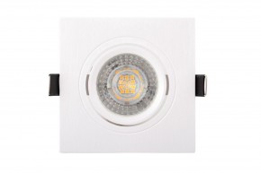 DK3021-WH Встраиваемый светильник, IP 20, 10 Вт, GU5.3, LED, белый, пластик в Озерске - ozersk.ok-mebel.com | фото 2