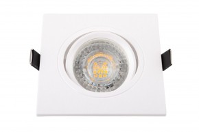 DK3021-WH Встраиваемый светильник, IP 20, 10 Вт, GU5.3, LED, белый, пластик в Озерске - ozersk.ok-mebel.com | фото 3