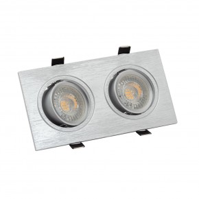 DK3022-CM Встраиваемый светильник, IP 20, 10 Вт, GU5.3, LED, серый, пластик в Озерске - ozersk.ok-mebel.com | фото 2