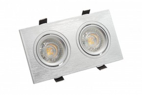 DK3022-CM Встраиваемый светильник, IP 20, 10 Вт, GU5.3, LED, серый, пластик в Озерске - ozersk.ok-mebel.com | фото 3