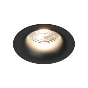 DK3024-BK Встраиваемый светильник, IP 20, 10 Вт, GU5.3, LED, черный, пластик в Озерске - ozersk.ok-mebel.com | фото