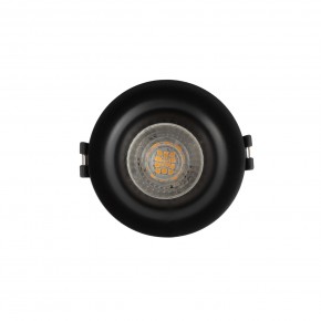 DK3024-BK Встраиваемый светильник, IP 20, 10 Вт, GU5.3, LED, черный, пластик в Озерске - ozersk.ok-mebel.com | фото 2