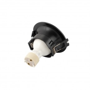 DK3024-BK Встраиваемый светильник, IP 20, 10 Вт, GU5.3, LED, черный, пластик в Озерске - ozersk.ok-mebel.com | фото 3