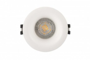 DK3024-WH Встраиваемый светильник, IP 20, 10 Вт, GU5.3, LED, белый, пластик в Озерске - ozersk.ok-mebel.com | фото 2