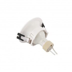 DK3024-WH Встраиваемый светильник, IP 20, 10 Вт, GU5.3, LED, белый, пластик в Озерске - ozersk.ok-mebel.com | фото 4