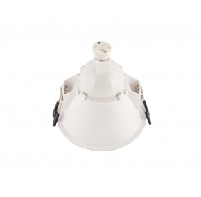 DK3026-WB Встраиваемый светильник, IP 20, 10 Вт, GU5.3, LED, белый/черный, пластик в Озерске - ozersk.ok-mebel.com | фото 4